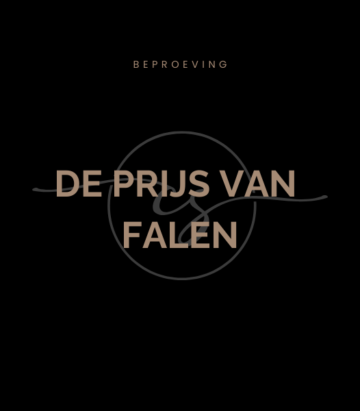 De Prijs van Falen